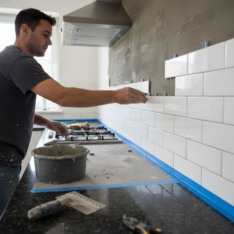 Backsplash Repair detail
