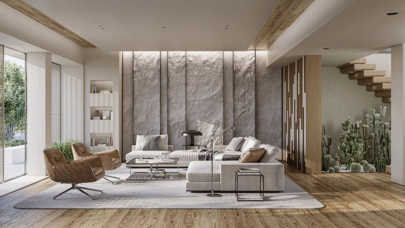 Living Room Tile Accents